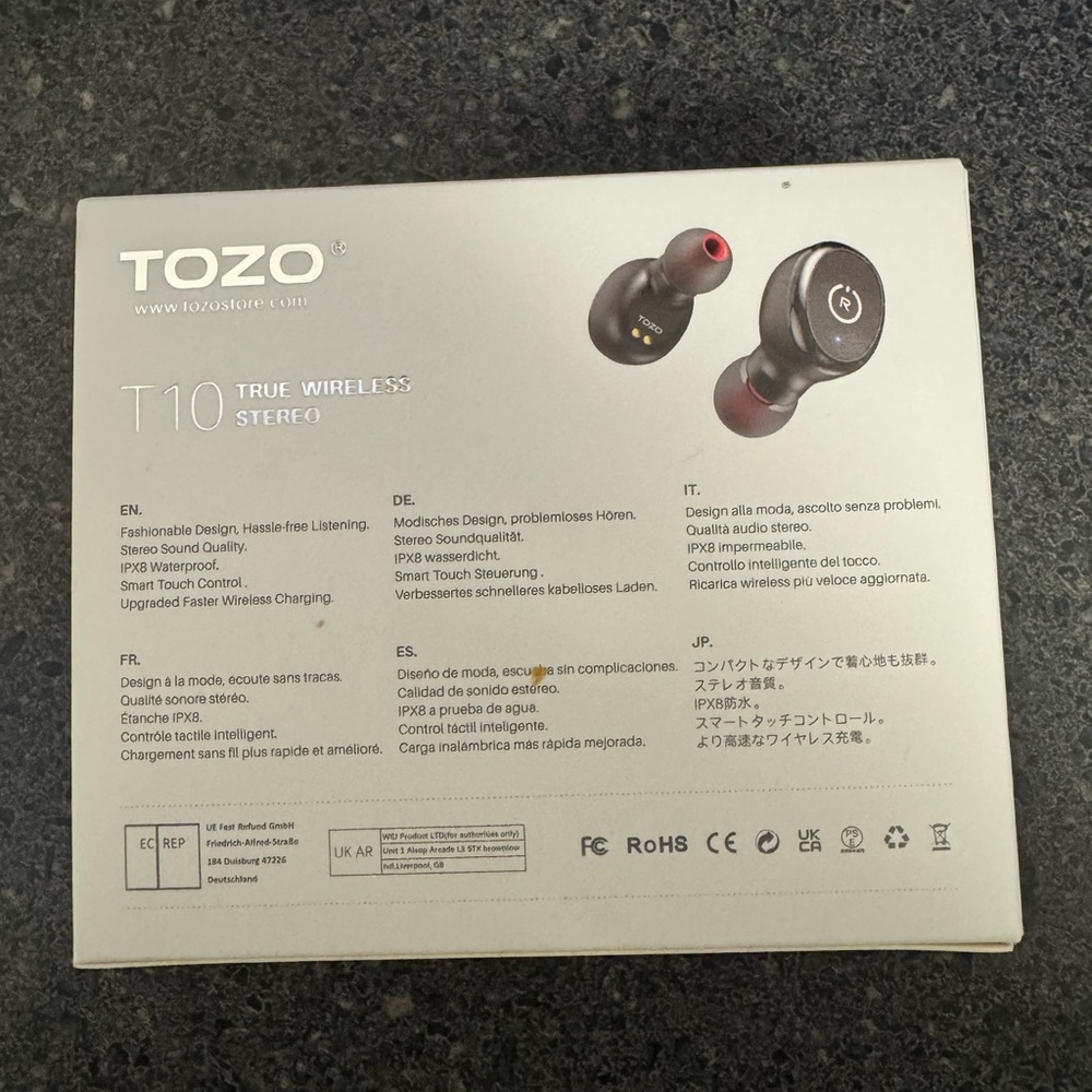 Tozo Earbuds - Picture 2 of 5